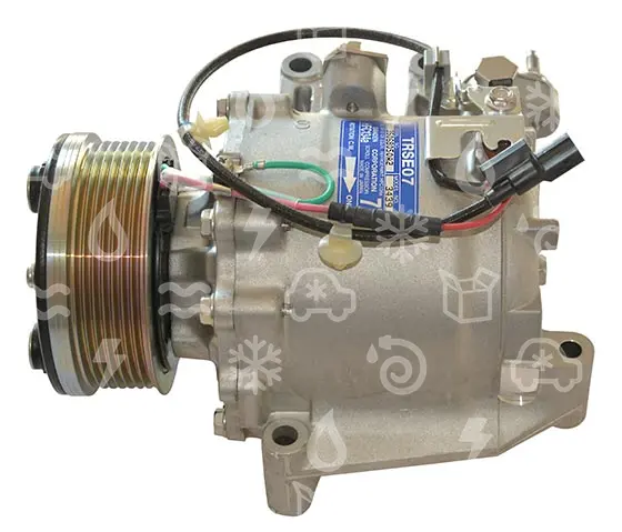 kompresor SANDEN TRSE07, řemenice 100 mm, 12V, OEM 35041050A2 / 38800RNCZ010